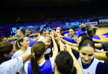 Predsednik KSS dr Nebojša Čović i potpredsednica Ana Joković pružili podršku košarkašicama pred Portugaliju