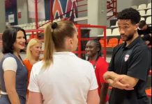 Devojčice Studenta trenirale sa nekadašnjim WNBA i NBA igračima