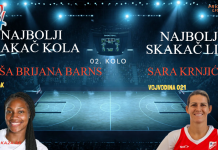 Ališa Brijana Barns najbolji skakač 2. kola, Sara Krnjić vodi u PŽLS