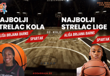 Ališa Brijana Barns najbolji strelac 2. kola, trenutno vodeća u PŽLS